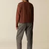 NÍCOLI PANTALÓN GRIS DOBLE PESPUNTES< Denim | Pantalones