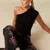 pantaln_lentejuelas_grana_1.webp NÍCOLI PANTALÓN LENTEJUELAS GRANATE PLATEADO< Denim | Pantalones