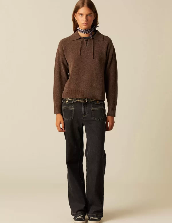 pantaln_mix_bolsillos_ant_0.webp NÍCOLI PANTALÓN MIX BOLSILLOS ANTRACITA< Denim | Pantalones