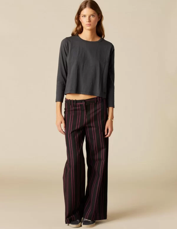 pantaln_negro_raya_mora_0.webp NÍCOLI PANTALÓN NEGRO RAYA< Pantalones