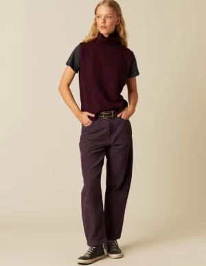 NÍCOLI PANTALÓN PANA ZIG ZAG< Pantalones