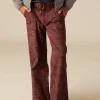 NÍCOLI PANTALÓN PRINT CONTRASTE< Denim | Pantalones