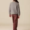 NÍCOLI PANTALÓN PRINT CONTRASTE< Denim | Pantalones