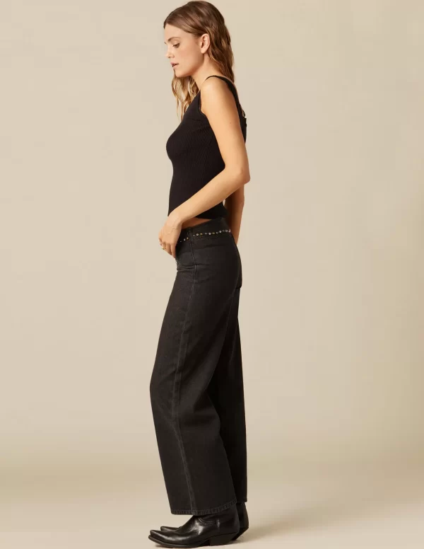 pantaln_tachuelas_canes_a_2.webp NÍCOLI PANTALÓN TACHUELAS CANESÚ ANTRACITA< Denim | Pantalones