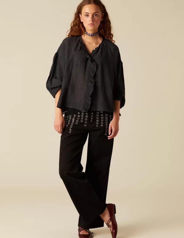pantaln_vaquero_negro_mix_0.webp NÍCOLI PANTALÓN VAQUERO NEGRO MIX TACHUELAS< Denim | Pantalones