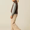 NÍCOLI PANTALÓN WIDE LEG PANA ARENA< Pantalones