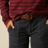 NÍCOLI PANTALÓN WIDE LEG PANA AZUL< Pantalones