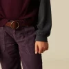 NÍCOLI PANTALÓN WIDE LEG PANA< Pantalones