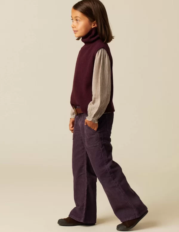 NÍCOLI PANTALÓN WIDE LEG PANA< Pantalones