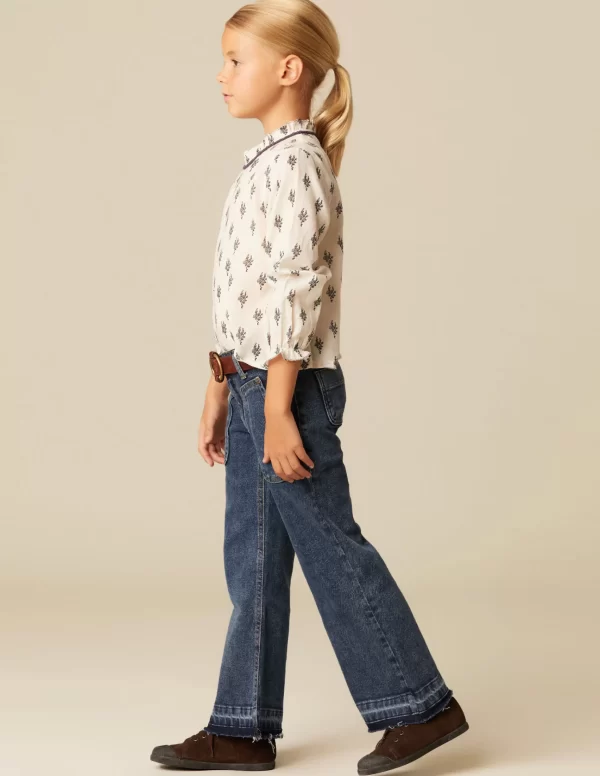 NÍCOLI PANTALÓN WIDE LEG VAQUERO< Denim | Pantalones