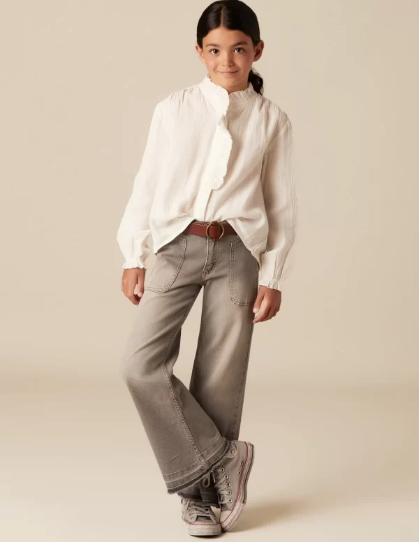 pantaln_wide_leg_vaquero__0.webp NÍCOLI PantalÓn wide leg vaquero gris claro< Denim | Pantalones