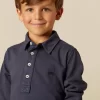 NÍCOLI POLO AZUL NN< Polos