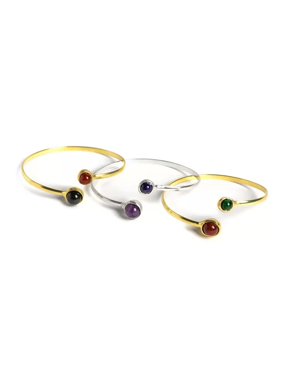 NÍCOLI PULSERA ESFERA AMATISTA< Pulseras