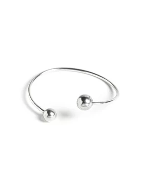 NÍCOLI PULSERA ESFERA PLATEADA< Pulseras