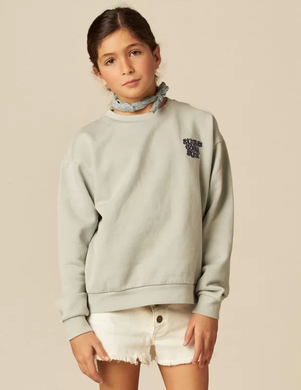 NÍCOLI SUDADERA SKATE GRIS< Sudaderas