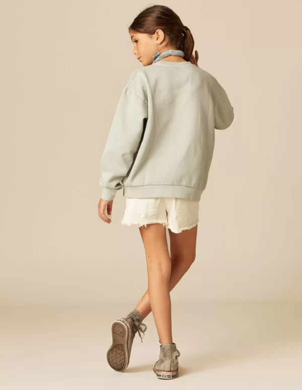 NÍCOLI SUDADERA SKATE GRIS< Sudaderas