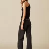 NÍCOLI TOP ASIMéTRICO ABERTURA ESCOTE NEGRO< Tops