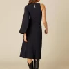 NÍCOLI VESTIDO ASIMéTRICO ANTRACITA< Vestidos