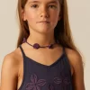 NÍCOLI VESTIDO AZUL TIRANTES BORDADO< Vestidos