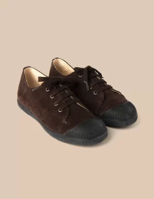 zapatilla_marrn_cordones_0.webp NÍCOLI ZAPATILLA MARRÓN CORDONES< Zapatos | Zapatos